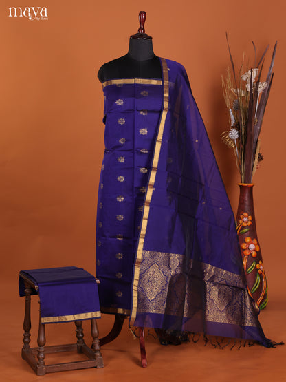 MDK20016-Semi silkcotton salwar unstitch