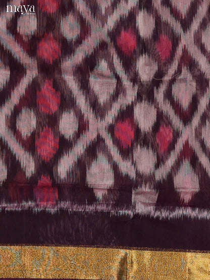 Jamun-Pochampally Salwar Unstitch