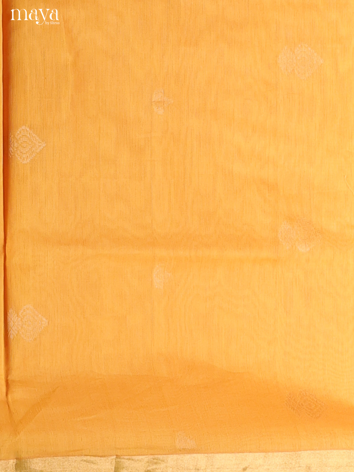 Yellow & Orange -Silkcotton salwar Unstitch