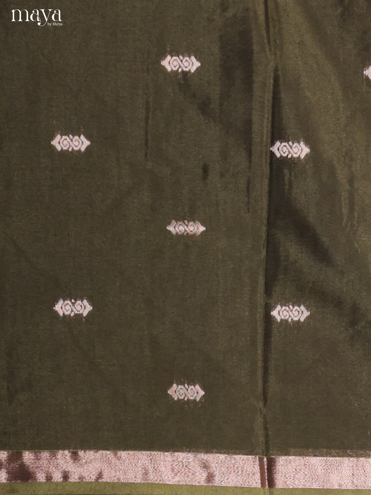Green & Blue-Semi silkcotton salwar unstitch