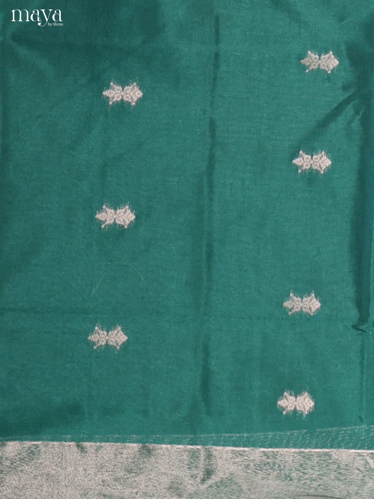 Green & Blue -Semi silkcotton salwar unstitch