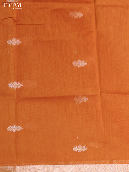 Brick & Red -Semi silkcotton salwar unstitch