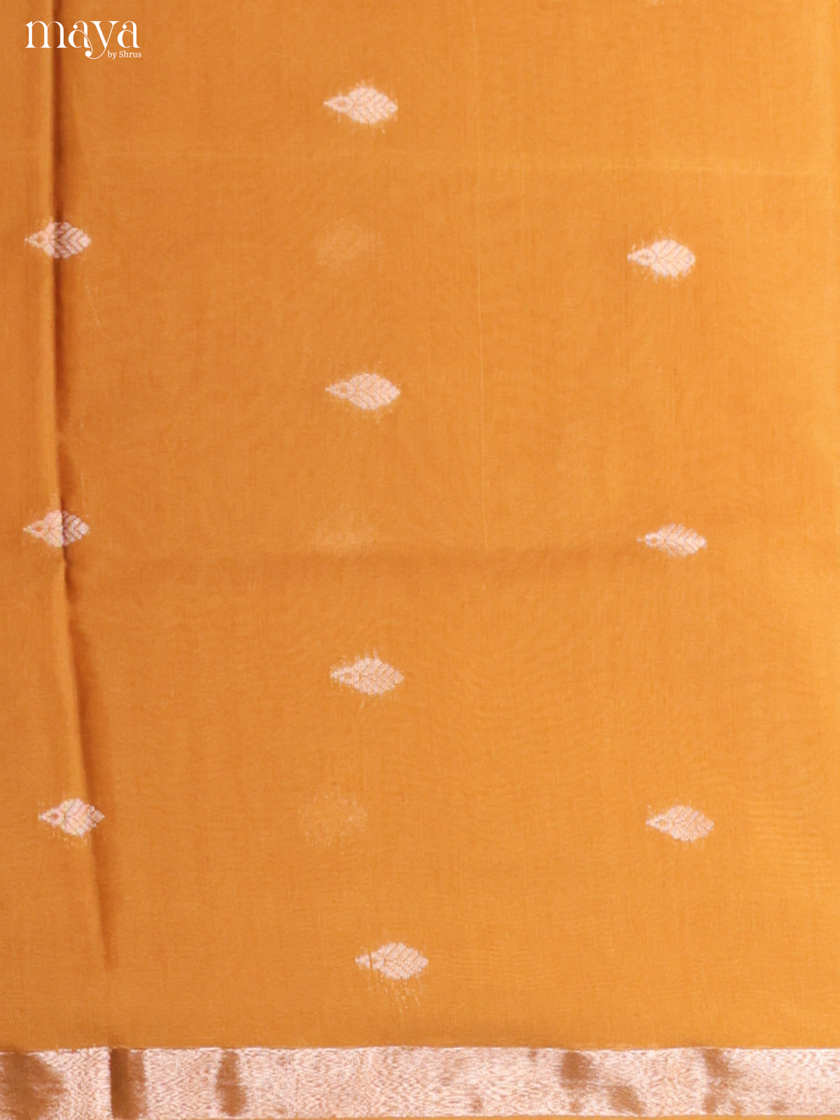 Mustard & Maroon -Semi silkcotton salwar unstitch