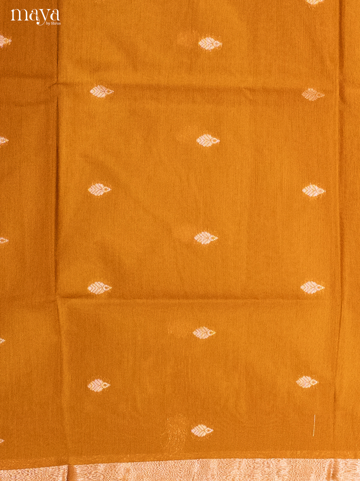 Mustard & Maroon-Semi silkcotton salwar unstitch