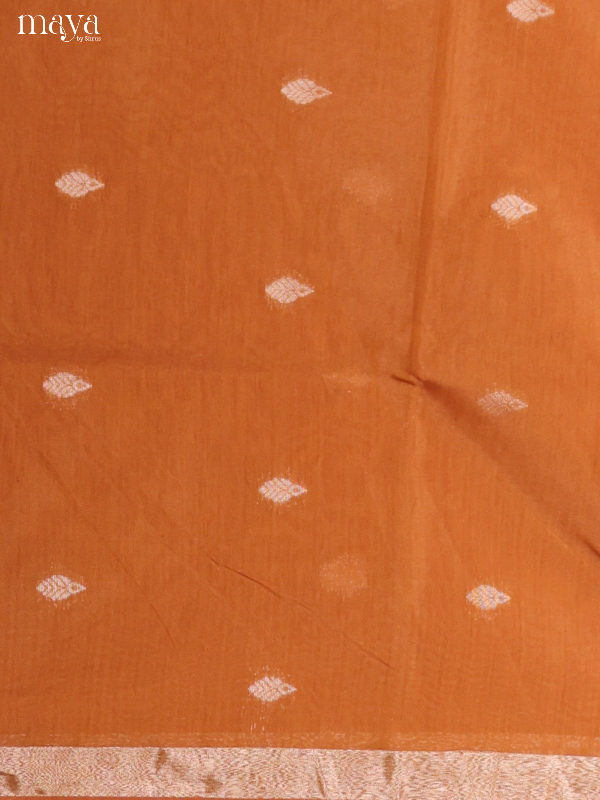 Brick & Red -Semi silkcotton salwar unstitch
