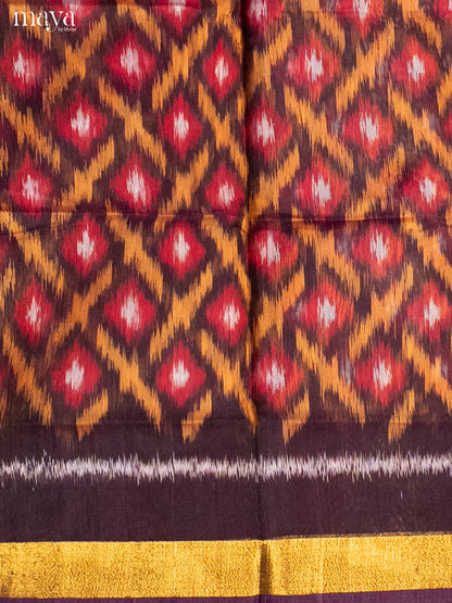 Violet-Pochampally Salwar Unstitch