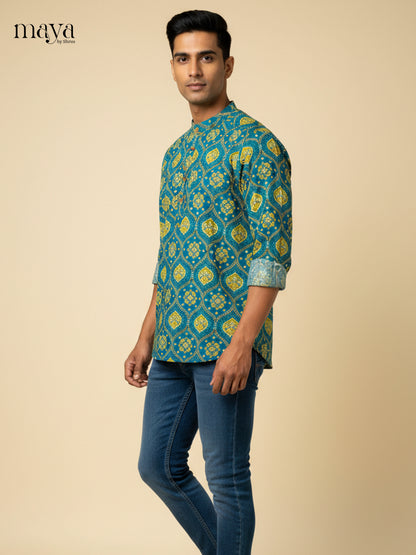 MEA17011-Readymade Mens Kurta