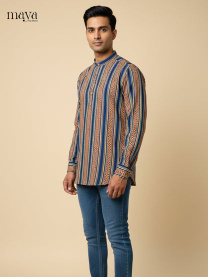 MEA17012-Readymade Mens Kurta