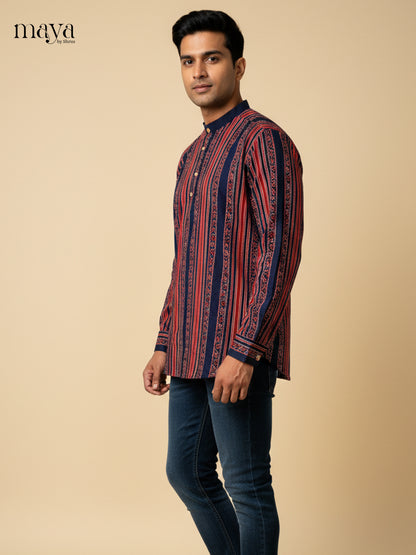 MEA17016-Readymade Mens Kurta