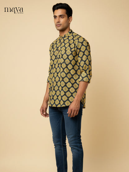 MEA17023-Readymade Mens Kurta