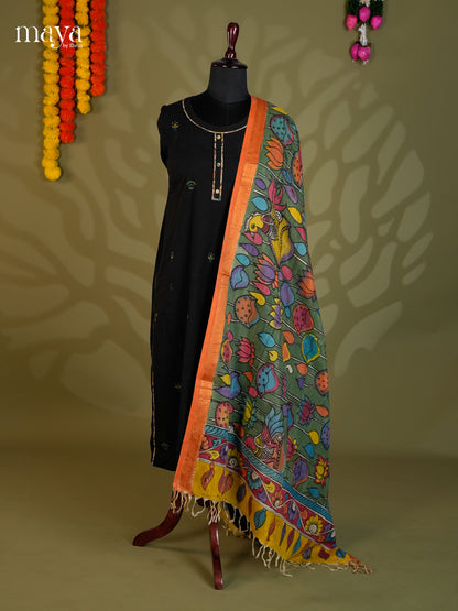 MEA24002-Penkalamkari  Dupatta