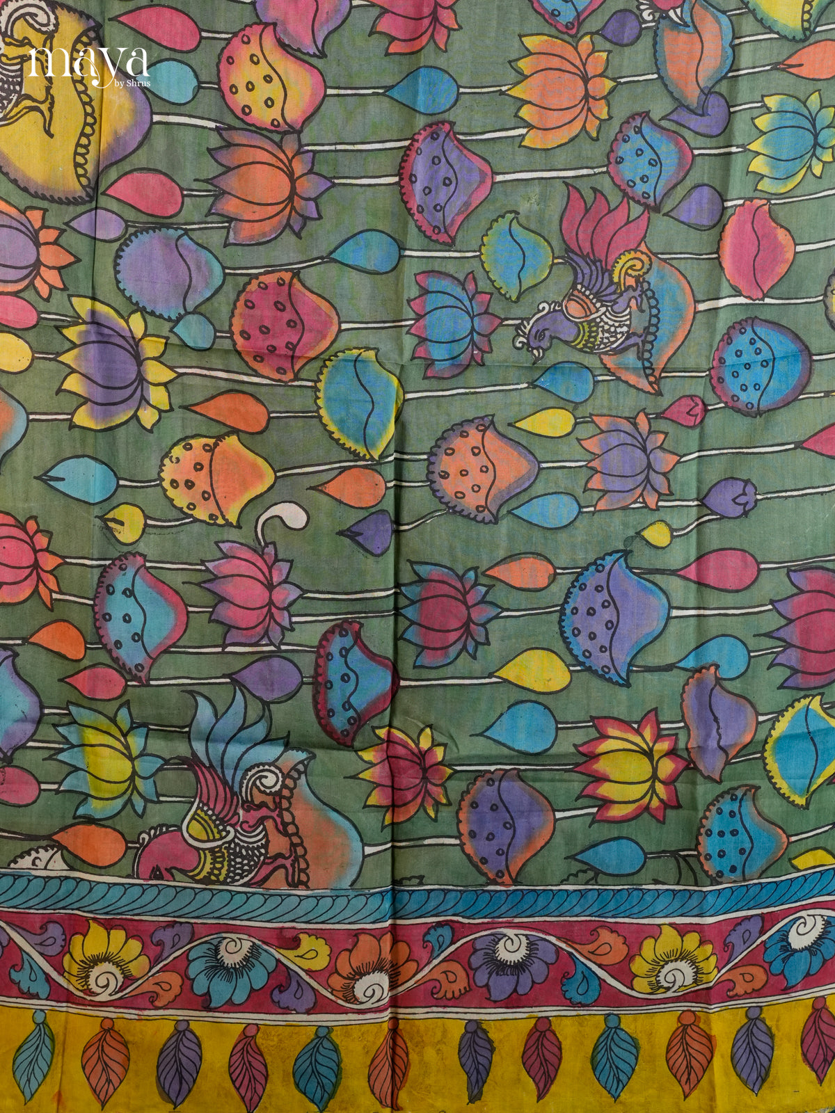 MEA24002-Penkalamkari  Dupatta