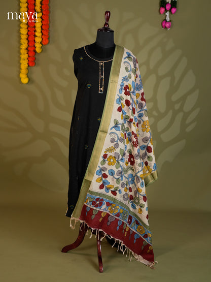 MEA24003-Penkalamkari  Dupatta
