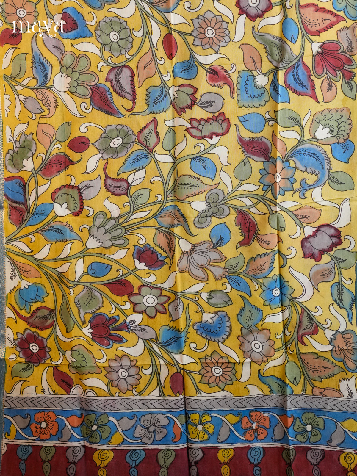 MEA24007-Penkalamkari  Dupatta