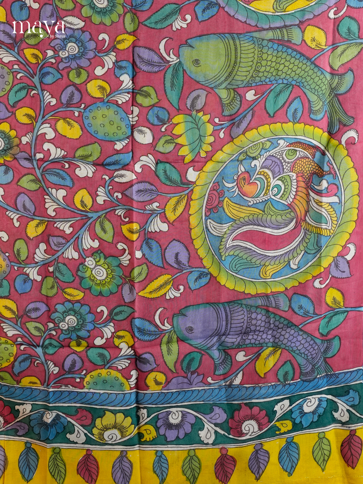 MEA24008-Penkalamkari  Dupatta
