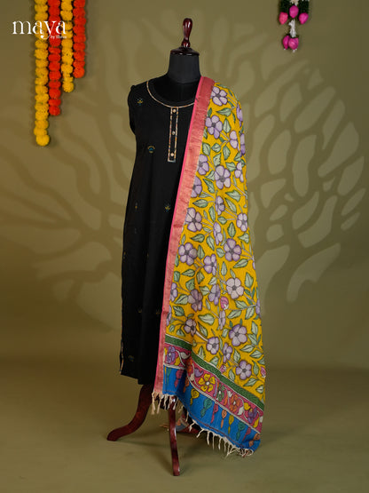 MEA24018-Penkalamkari  Dupatta