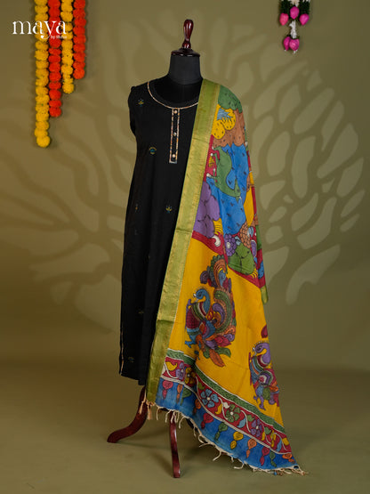MEA24020-Penkalamkari  Dupatta