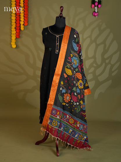 MEA24027-Penkalamkari  Dupatta