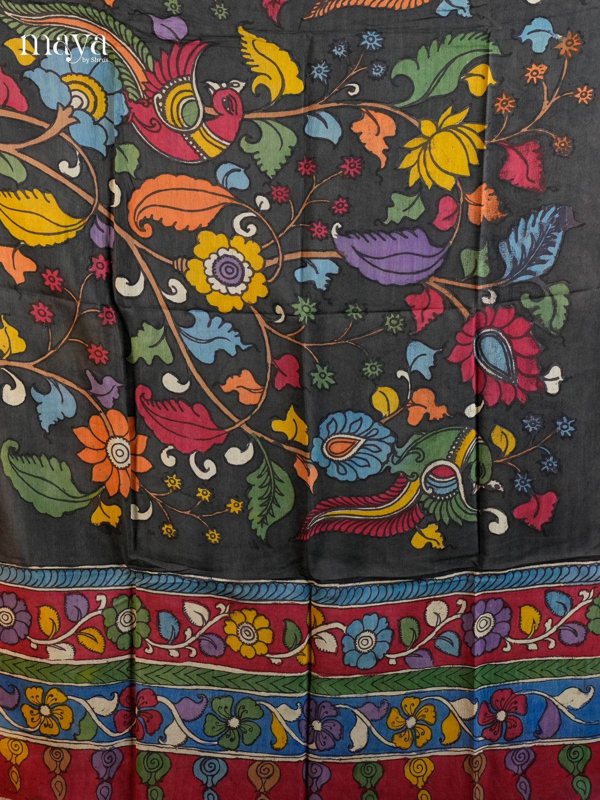 MEA24027-Penkalamkari  Dupatta