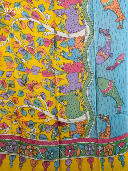MEA24028-Penkalamkari  Dupatta