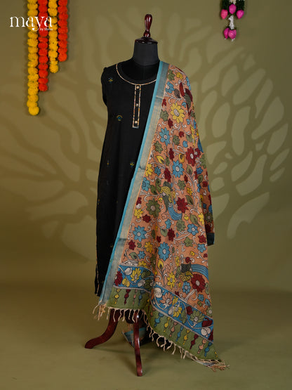 MEA24033-Penkalamkari  Dupatta