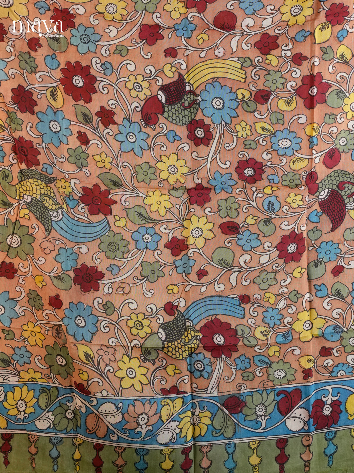 MEA24033-Penkalamkari  Dupatta