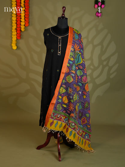 MEA24036-Penkalamkari  Dupatta