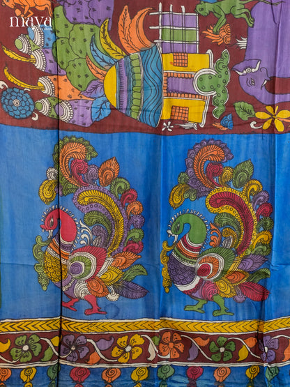 MEA24039-Penkalamkari  Dupatta
