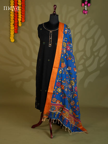 MEA24040-Penkalamkari  Dupatta