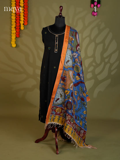 MEA24043-Penkalamkari  Dupatta