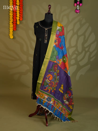MEA24045-Penkalamkari  Dupatta