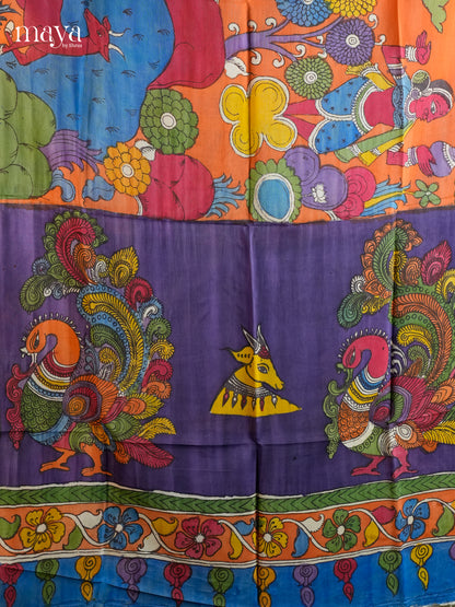 MEA24045-Penkalamkari  Dupatta