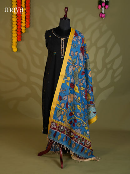 MEA24046-Penkalamkari  Dupatta
