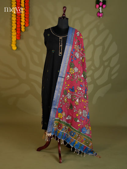 MEA24049-Penkalamkari  Dupatta
