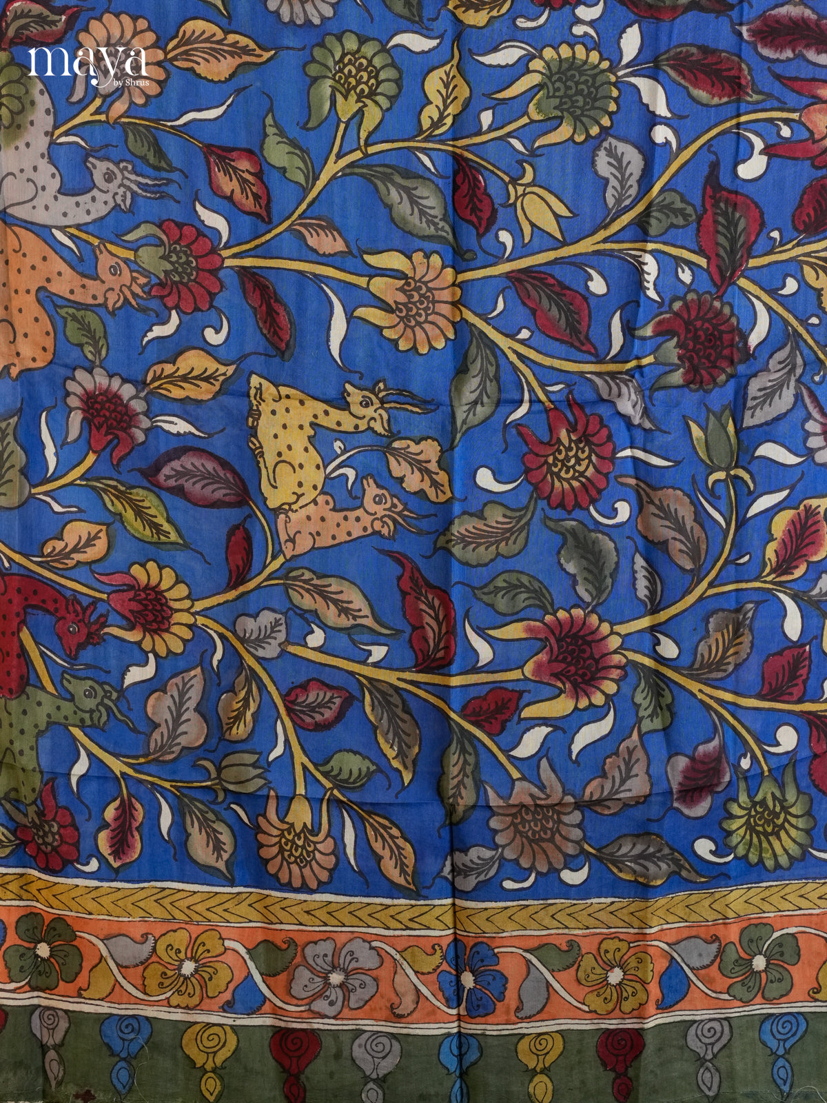 MEA24050-Penkalamkari  Dupatta