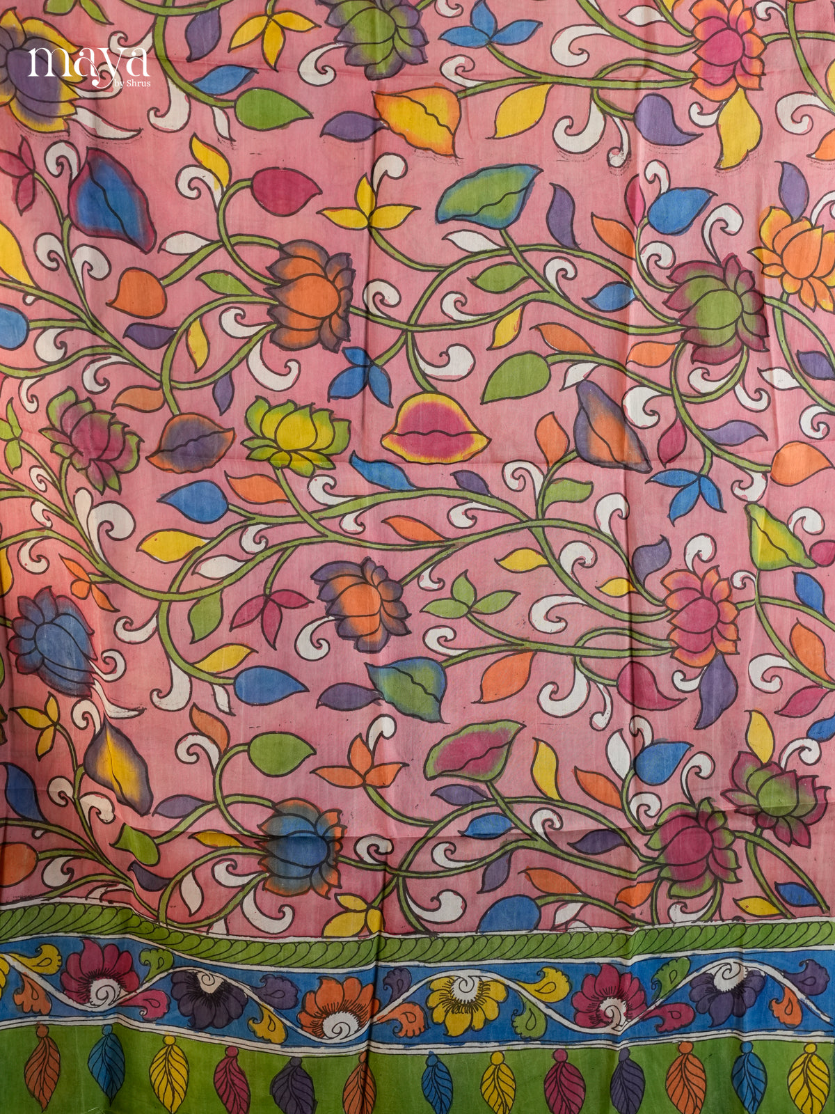 MEA24054-Penkalamkari  Dupatta
