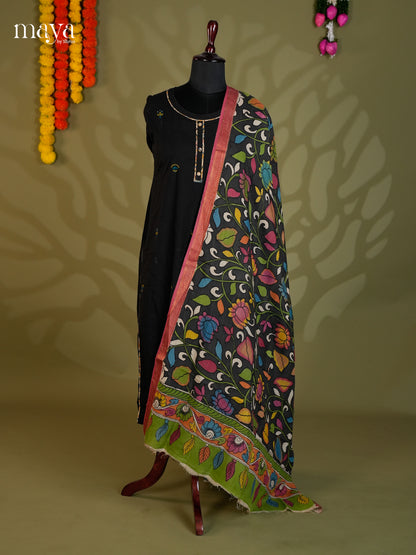 MEA24056-Penkalamkari  Dupatta