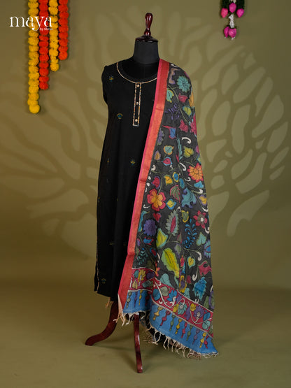 MEA24060-Penkalamkari  Dupatta