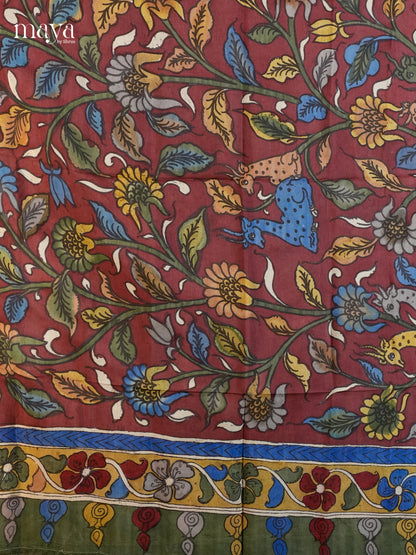 MEA24062-Penkalamkari  Dupatta