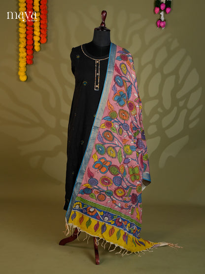 MEA24063-Penkalamkari  Dupatta
