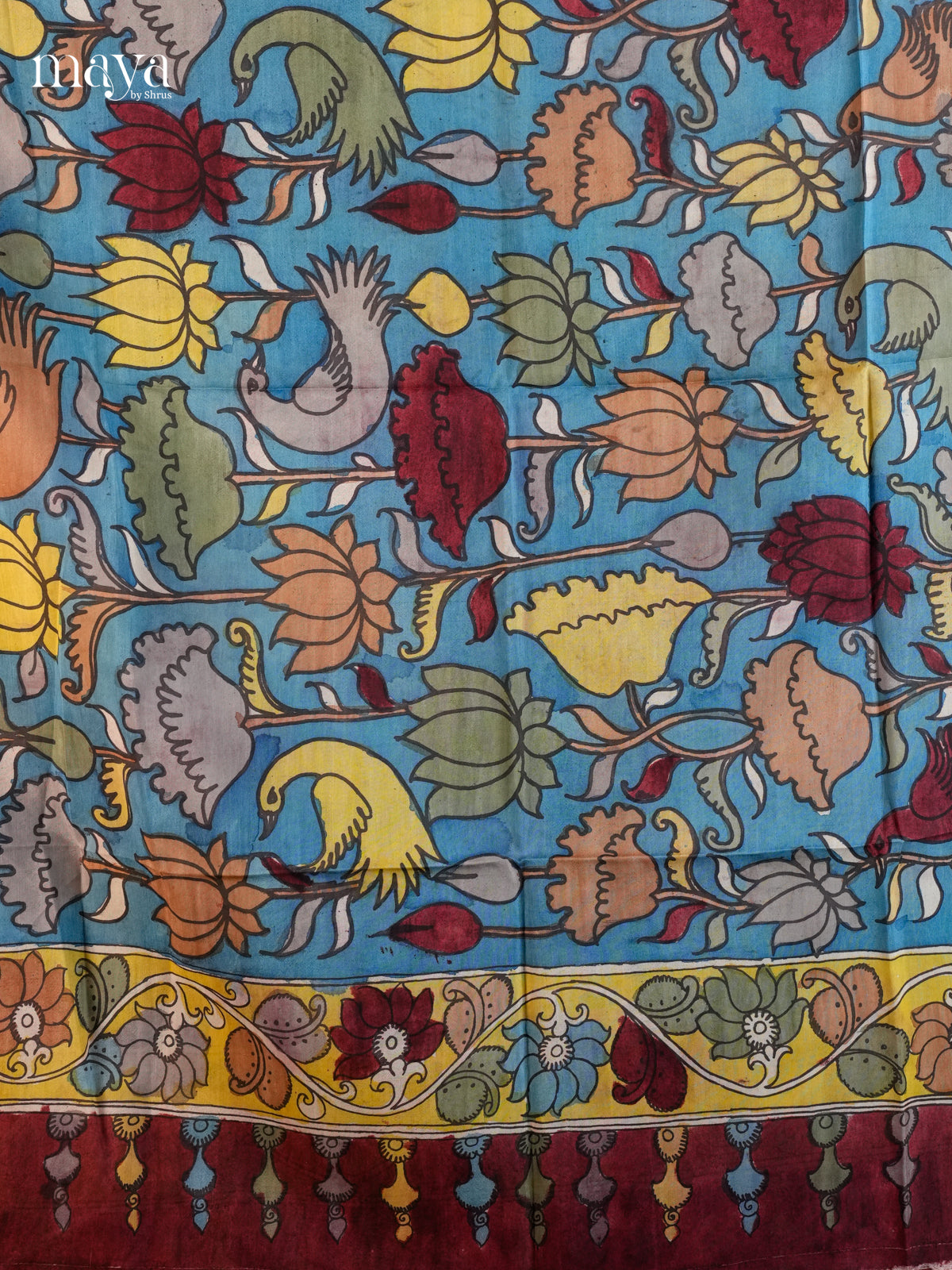 MEA24064-Penkalamkari  Dupatta