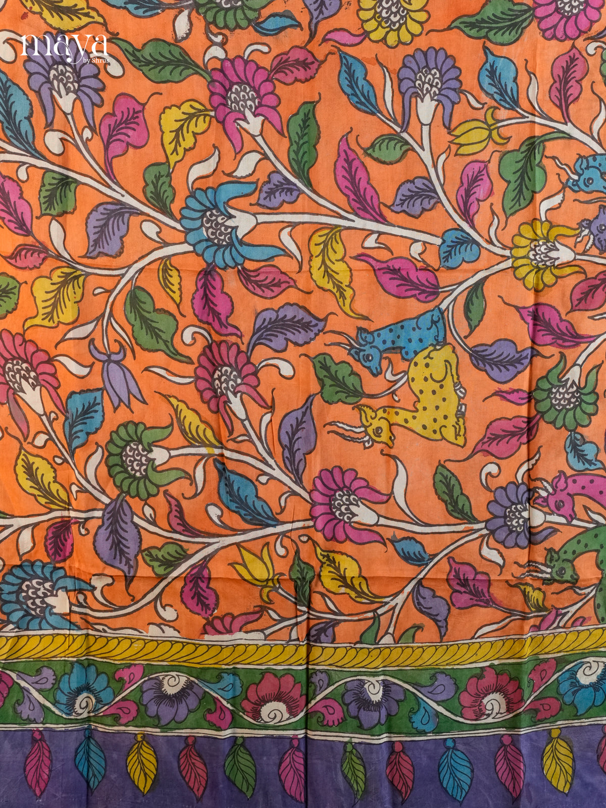 MEA24065-Penkalamkari  Dupatta