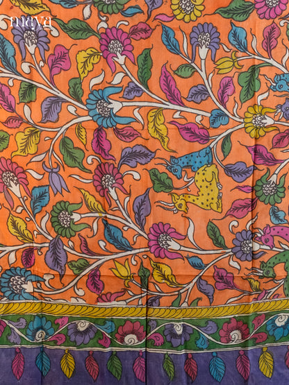 MEA24065-Penkalamkari  Dupatta