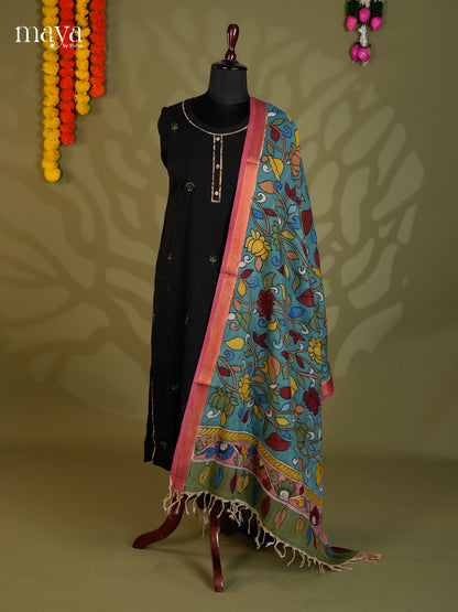 MEA24066-Penkalamkari  Dupatta