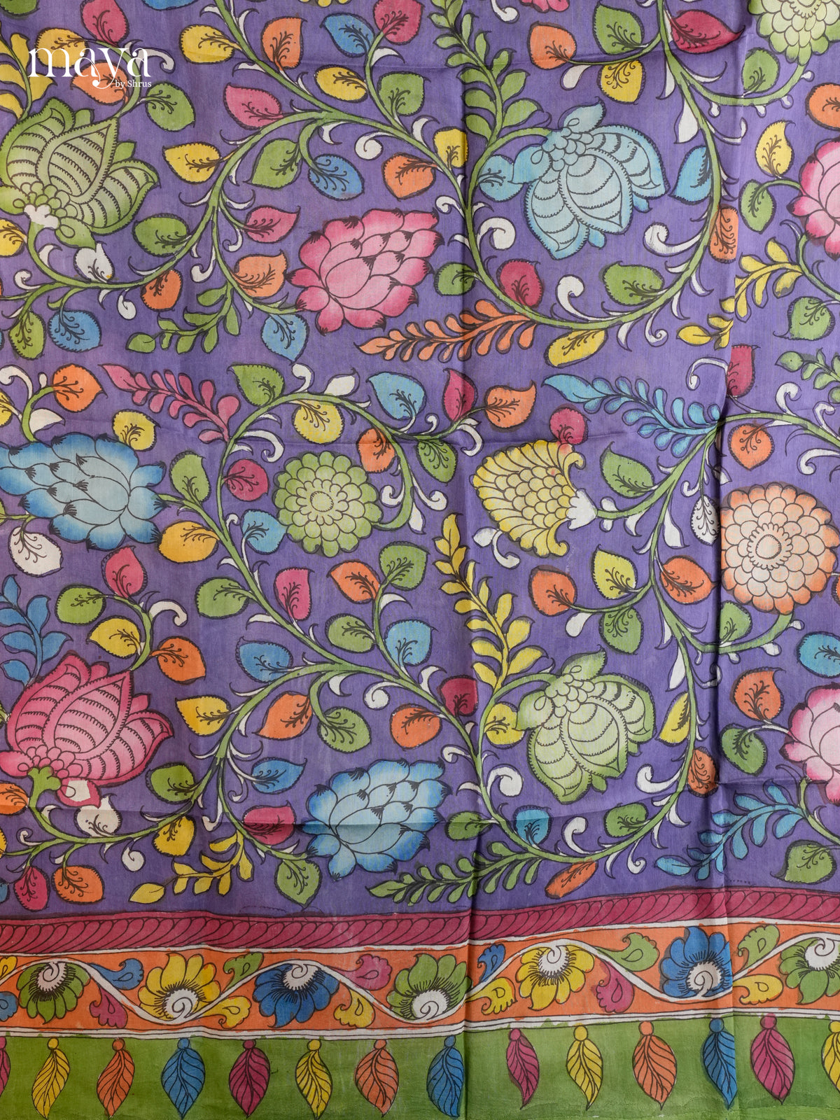 MEA24077-Penkalamkari  Dupatta