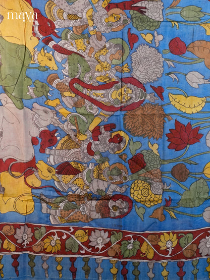 MEA24079-Penkalamkari  Dupatta