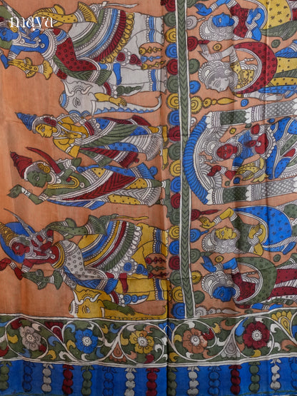 MEA24082-Penkalamkari  Dupatta