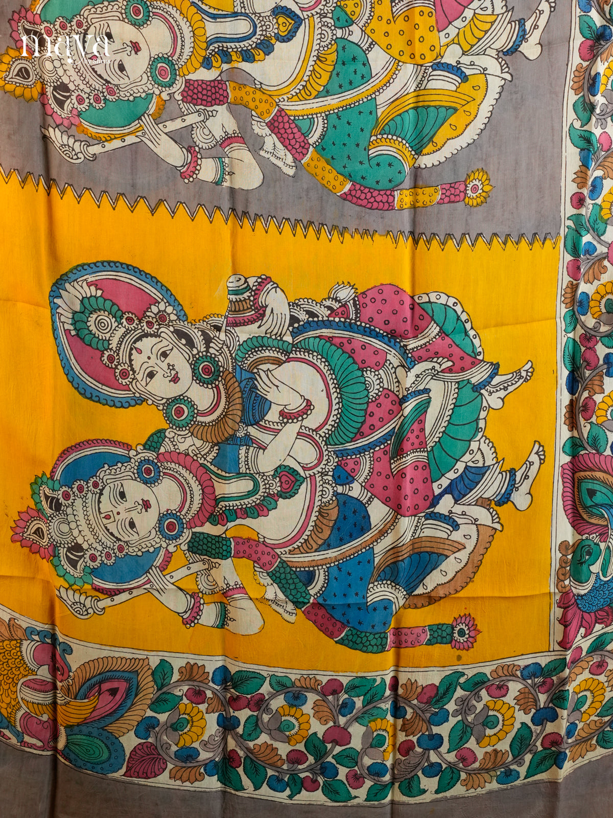 MEA24092-Penkalamkari  Dupatta