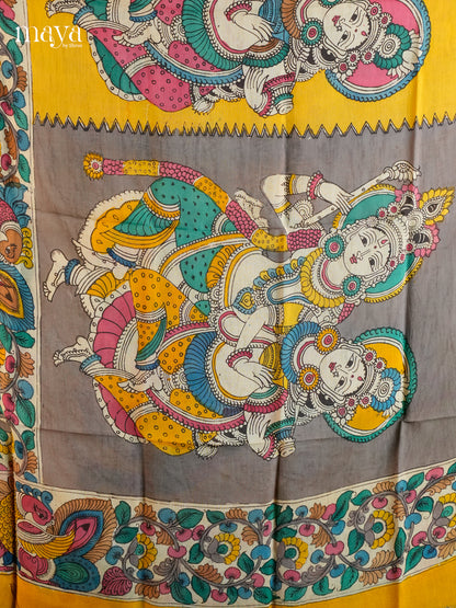 MEA24096-Penkalamkari  Dupatta