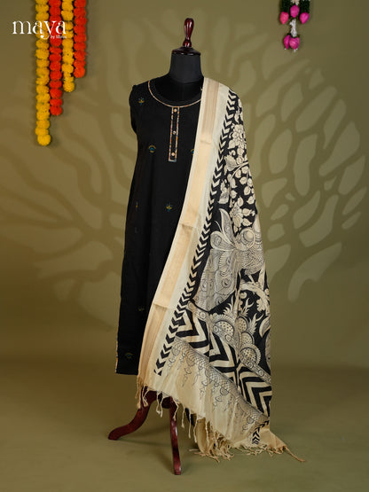 MEA24097-Penkalamkari  Dupatta